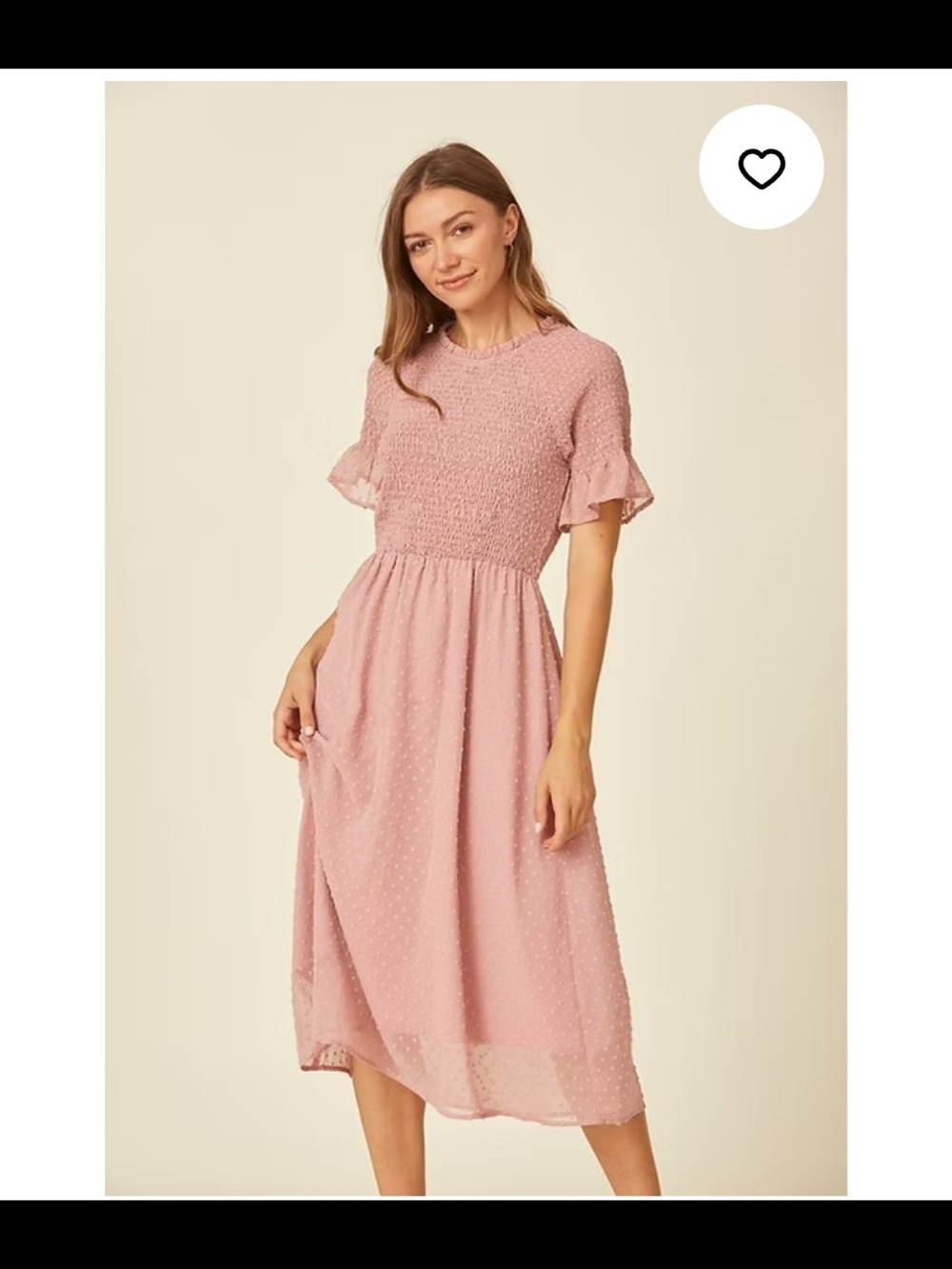 Tea N Rose Boutique Midi Dress
